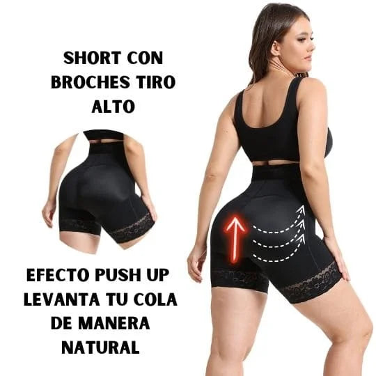 SHORT LEVANTA COLA™| SHORT FAJA MOLDEADOR  COLOMBIANO