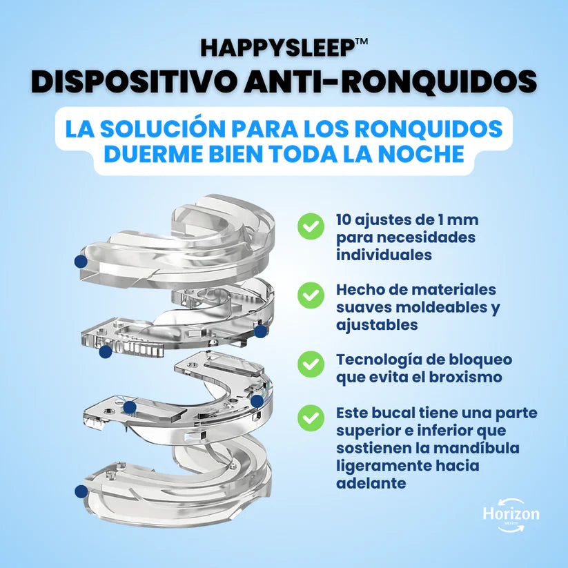 Dispositivo anti-ronquidos - HappySleep™