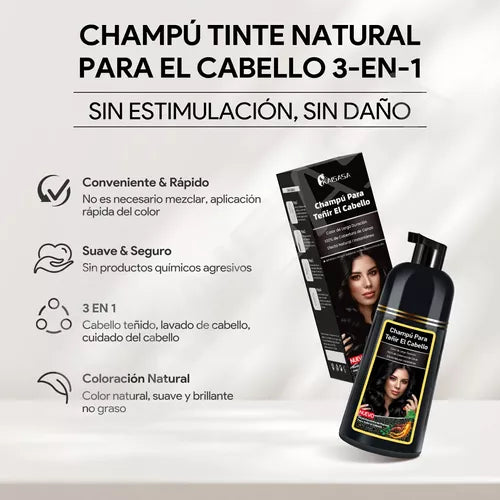 COLORYNE™| SHAMPOO CUBRE CANAS