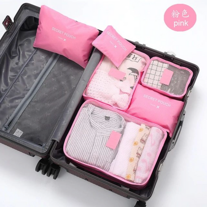 🧳✈️ - Viaja con Estilo y Organizacion 🌟 | Set de 6 Bolsas para Viajar