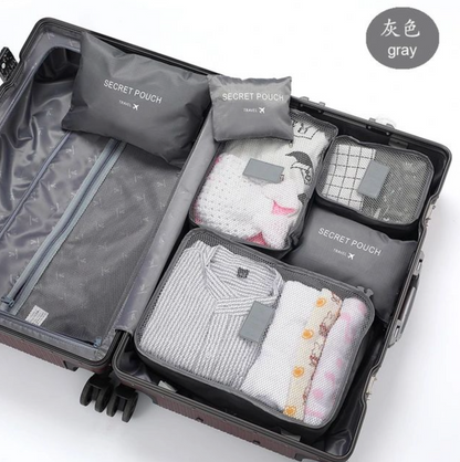 🧳✈️ - Viaja con Estilo y Organizacion 🌟 | Set de 6 Bolsas para Viajar